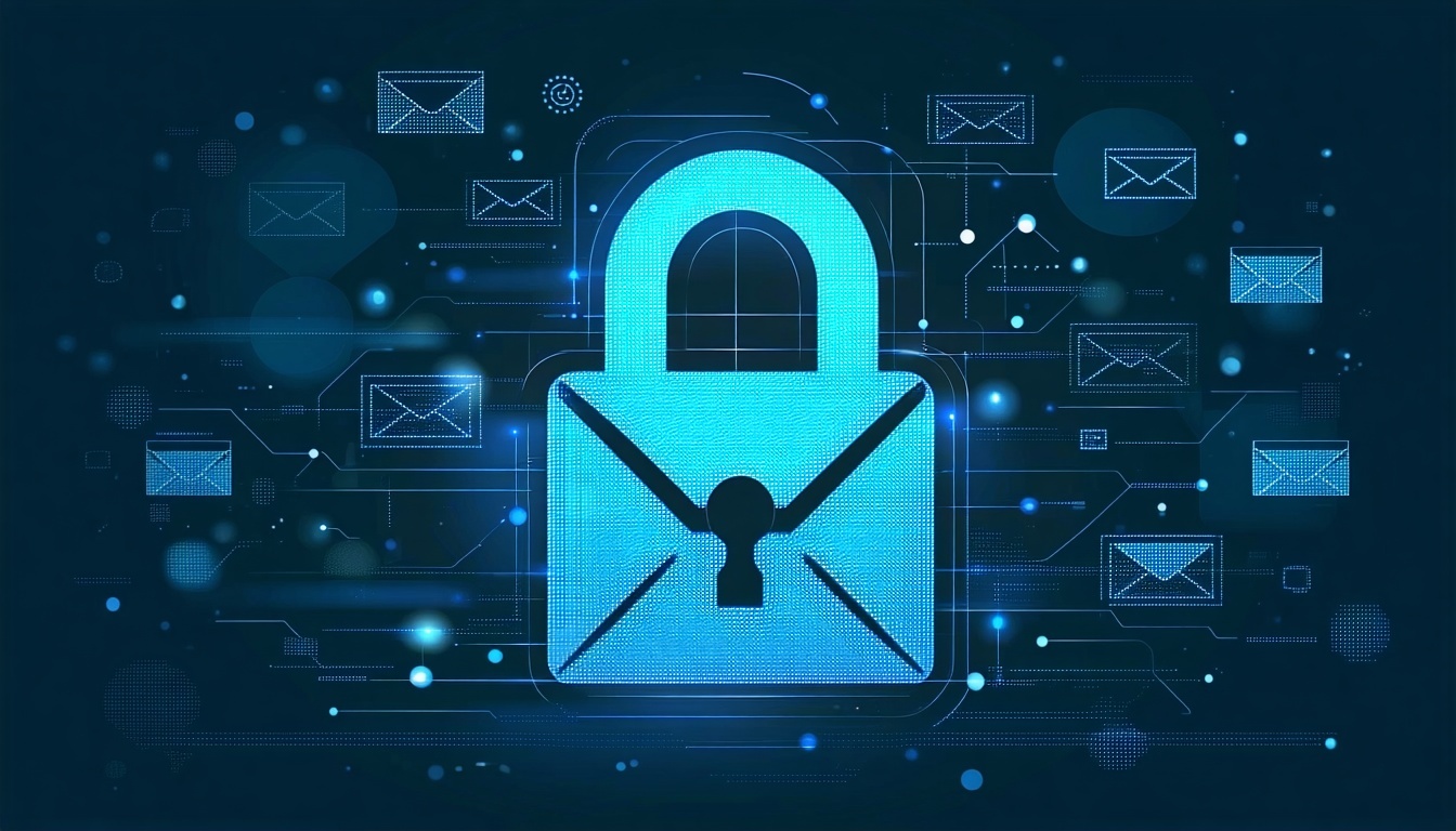 create an lock represending email securtiy Message Authentication Reporting  Conformance-3